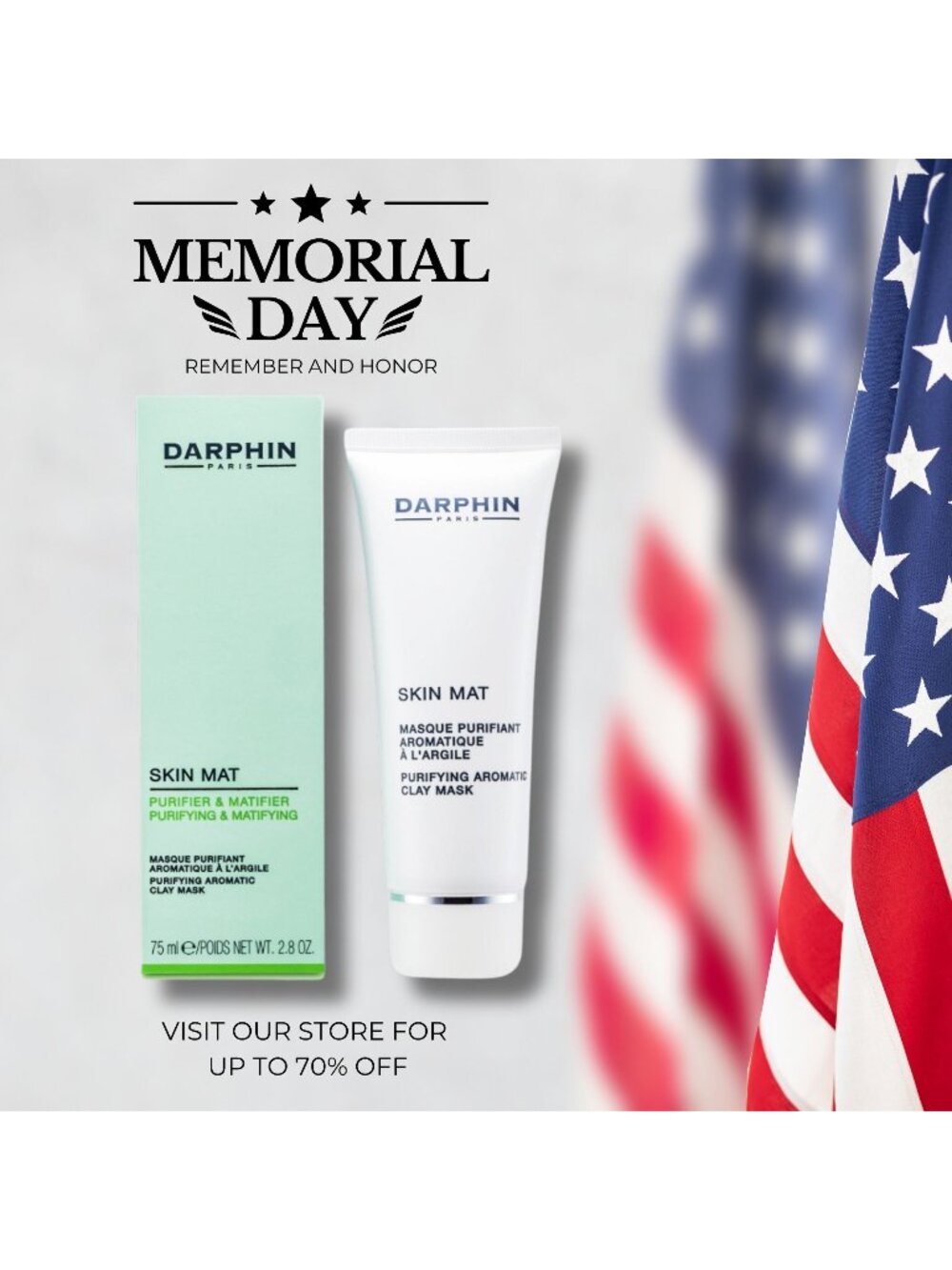 Darphin Skin Mat Purifying Aromatic Clay Mask by Darphin - 2.8 oz